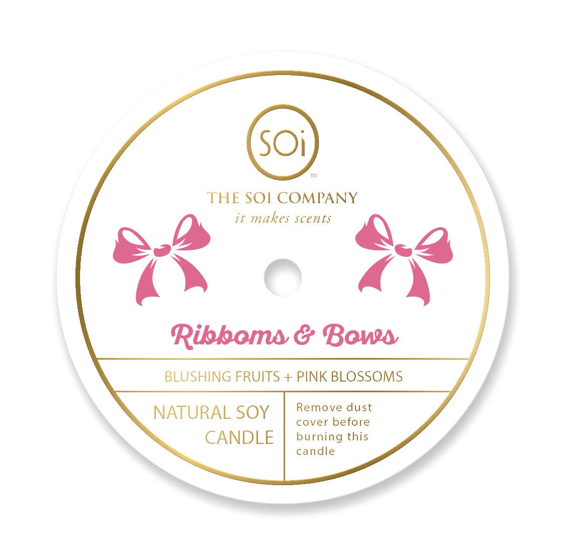Ribbons & Bows Icon 12oz Candle