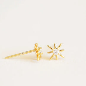 Gold Star Earrings