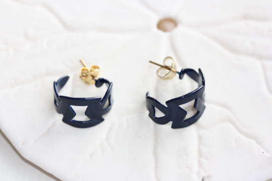 Vintage Navy Hoops