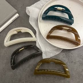 Coffee Bun Hair Claw