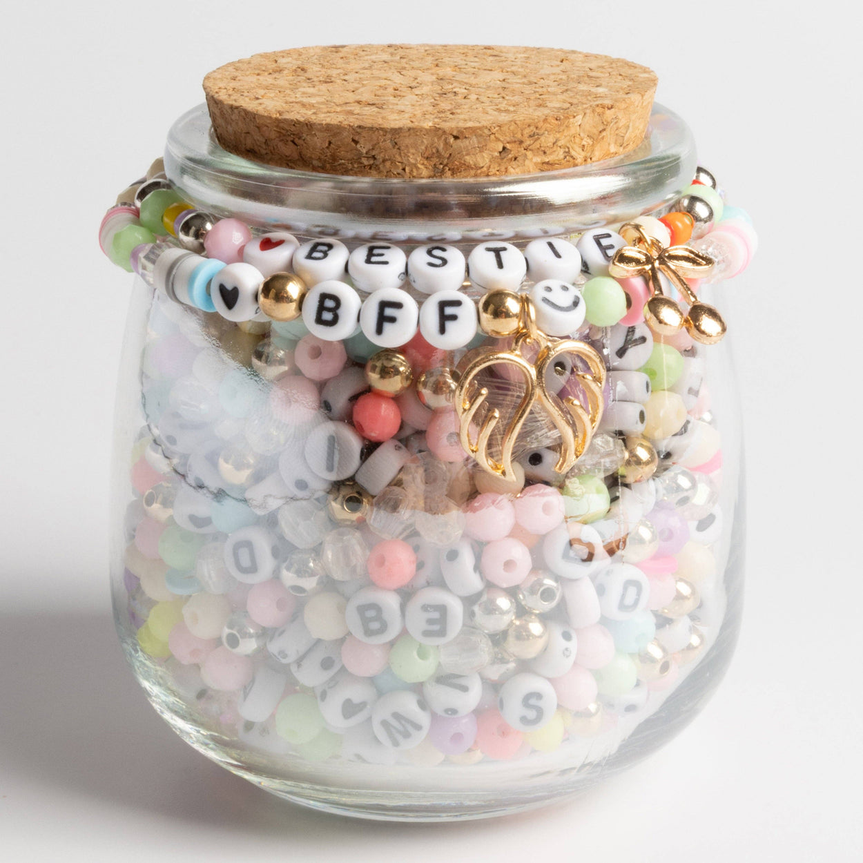 The Original Bead Jar BFF Bestie Friendship Bracelet Making Bead Kit
