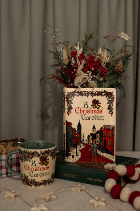 A Christmas Carol Large Book Vase
