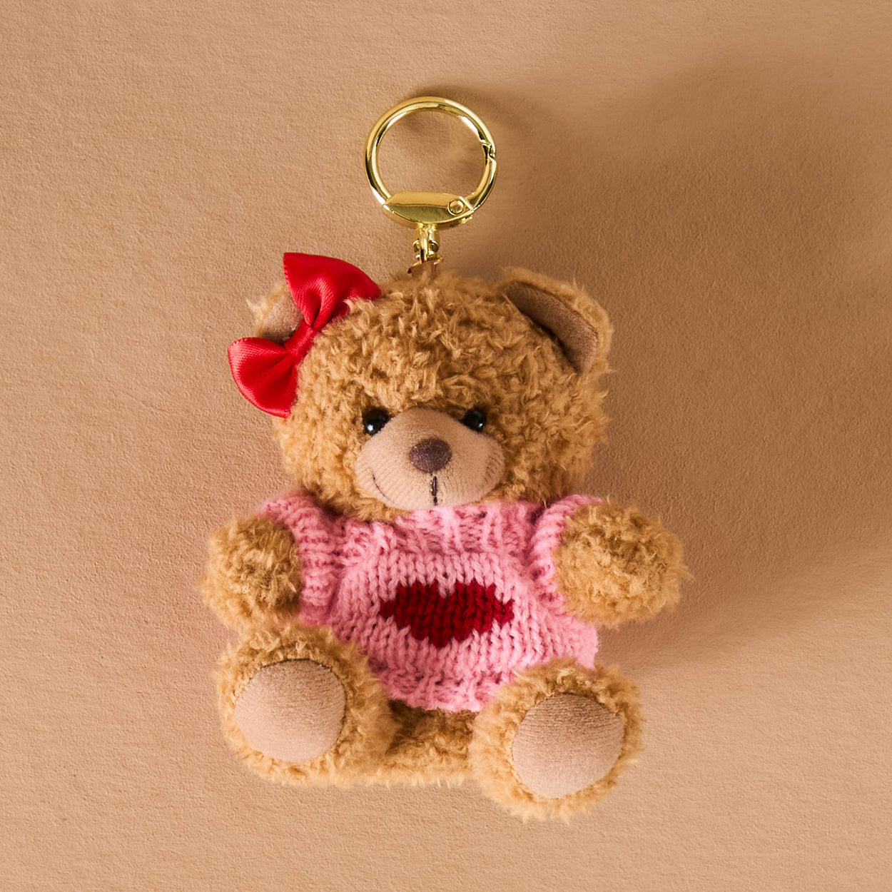 Teddy Bear Hugs Bag Charm