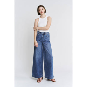 Super High Wide Leg Slouchy Wash
