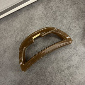 Coffee Bun Hair Claw