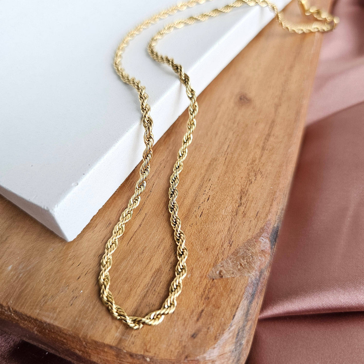20" Luxe Gold Rope Chain