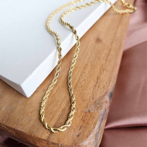 20" Luxe Gold Rope Chain
