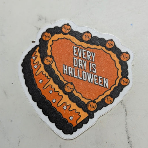 Everyday Is Halloween Cake Sticker
