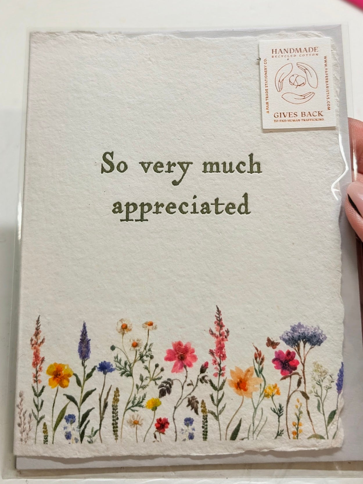 So Very Much Appreciated Card