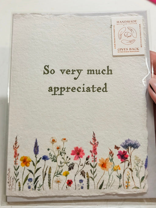 So Very Much Appreciated Card